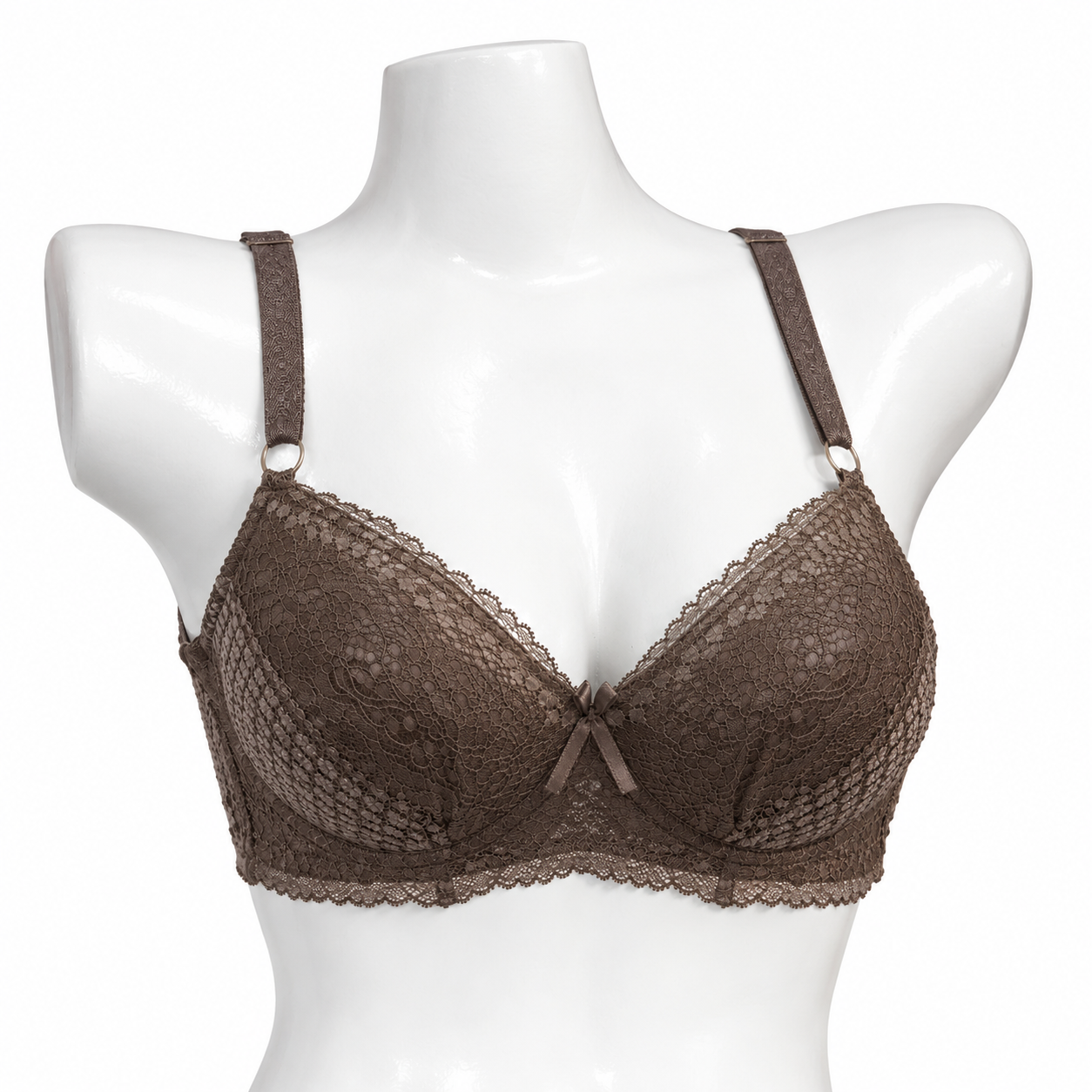 Brown Lace Bra